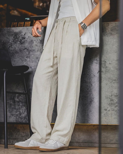 ブラドック ベルテッドワイドストレートパンツ 2578