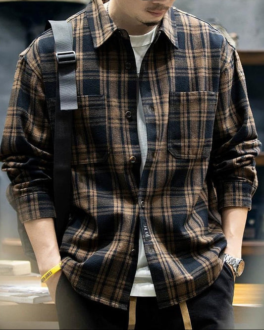 フレデリック レトロチェックフランネルシャツ 2362