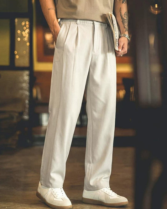 ウバルデ センタープレスワイドスラックス 2646