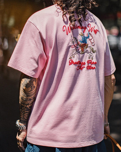 フォークス ウエスタンバックグラフィックTシャツ 2783