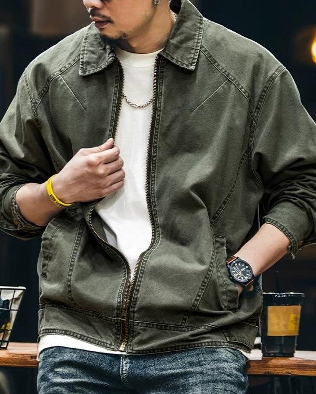 マスカティン ラグランジップブルゾン 2404