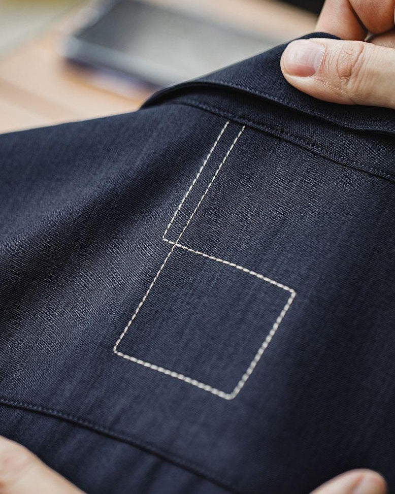 ロングビュー ライトレトロオープンカラーシャツ 2638