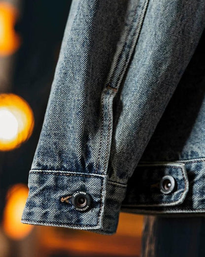 アナポリス ヴィンテージウォッシュドデニムジャケット 2361