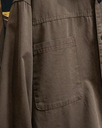 ローム チェストヨークダブルポケットシャツ 2422