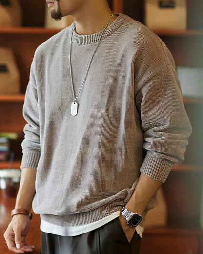 モデスト ダスティカラールーズニットセーター 2311