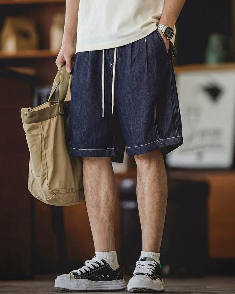 ビービル ドロストデニムショートパンツ 2645