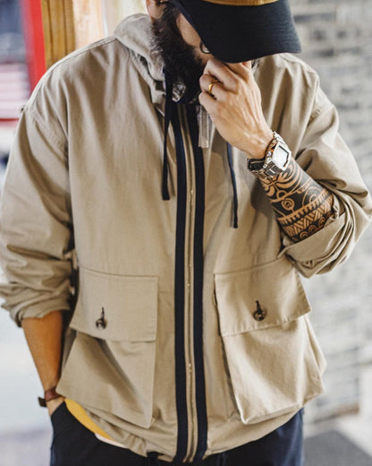 セバストポル ラインジップルーズパーカー 2508