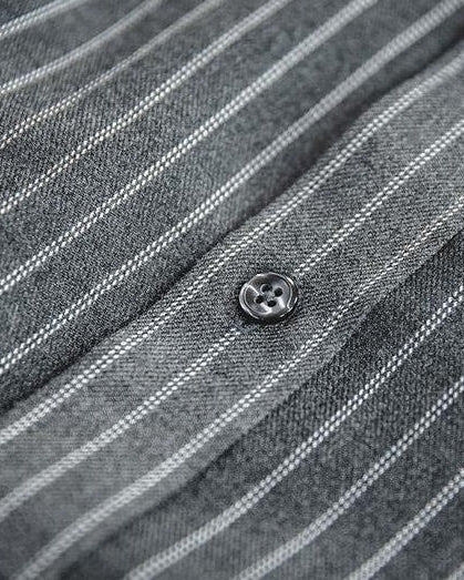 ワイリカ クラシックストライプボタンダウンシャツ 2602