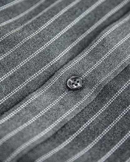 ワイリカ クラシックストライプボタンダウンシャツ 2602