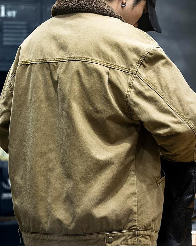 ラスクルーセス 裏ボア ウォームワークジャケット 2390