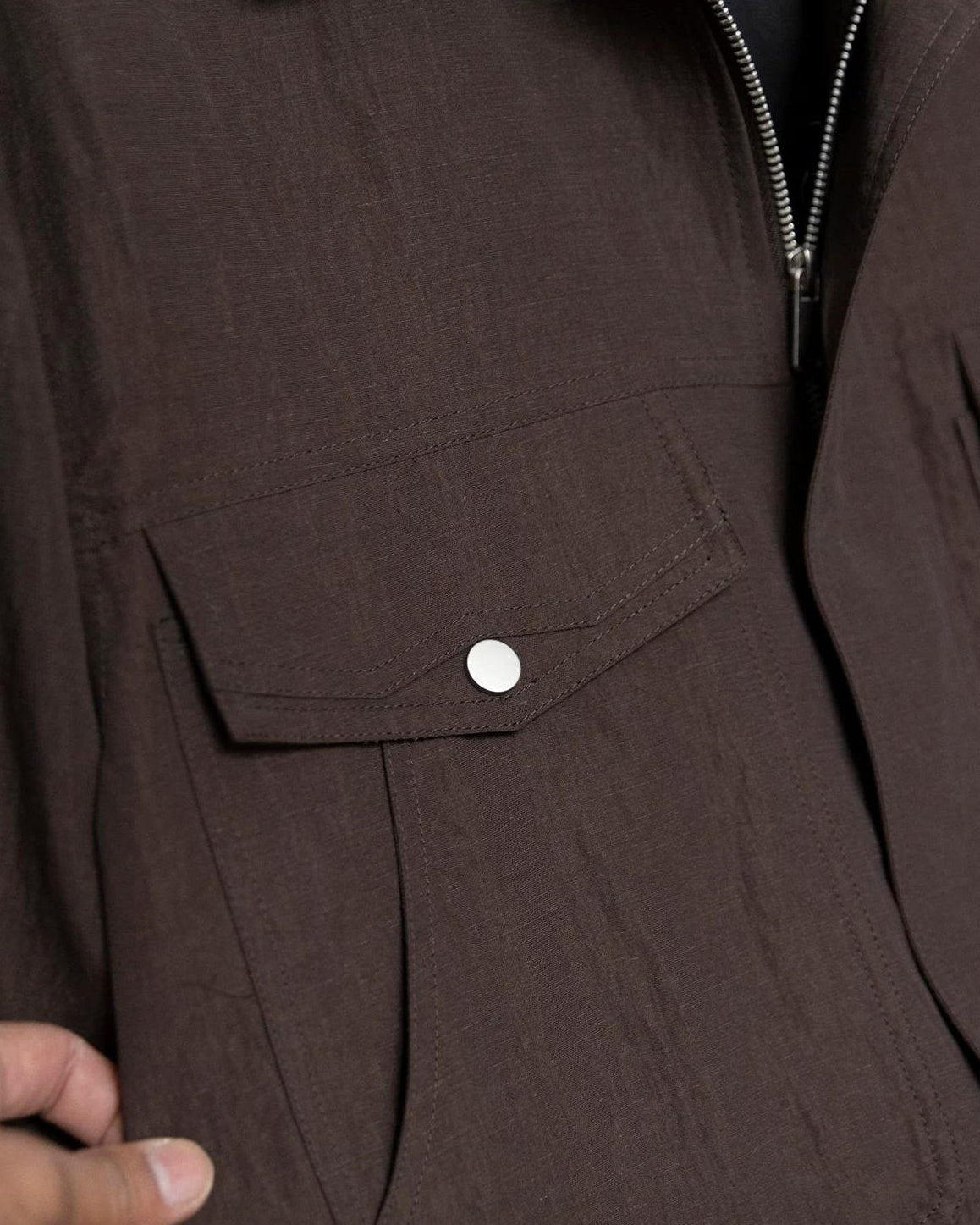 ビュート フラップポケットジップブルゾン 2475