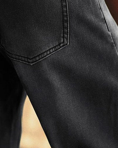 ウッドストック 裏フリースルーズストレートデニム 2294