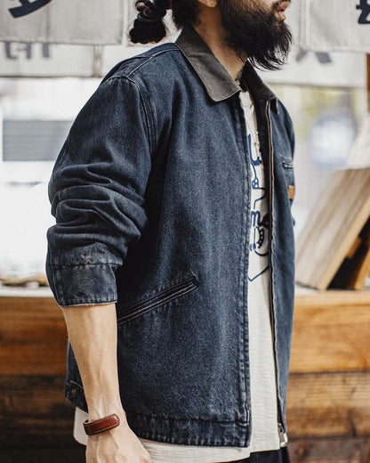 ウィリストン コントラストカラーワークブルゾン 2453