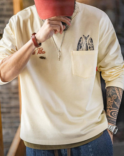 ブルーリッジ フィッシュギミックポケットロングスリーブ 2547