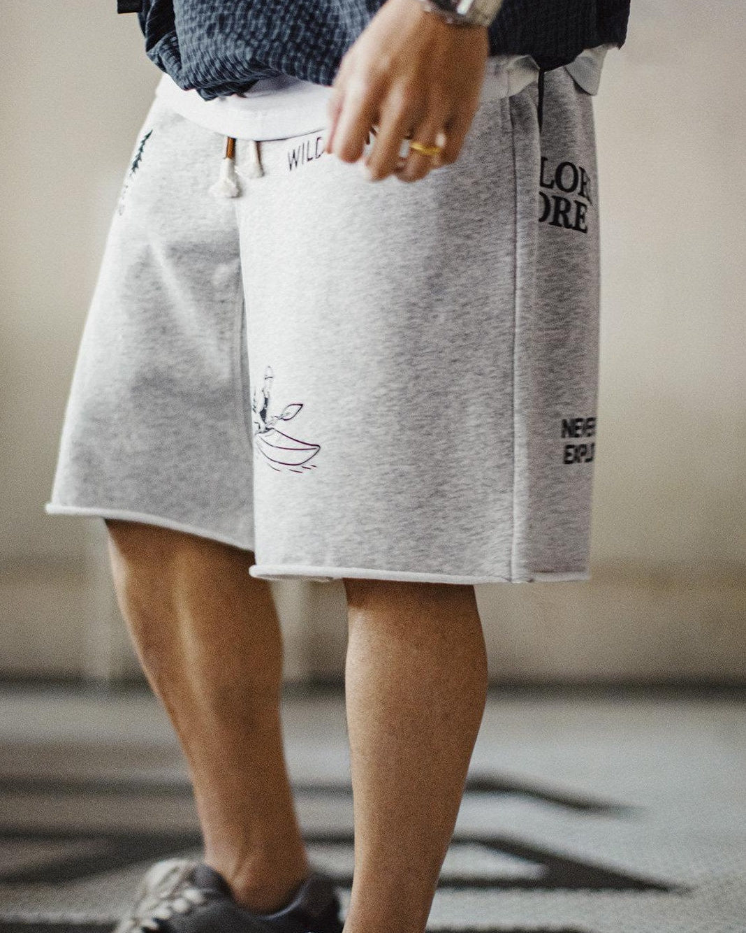 スワントン アウトドアプリントショートパンツ 2705