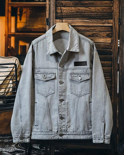 オレイサ ウォッシュグレーデニムジャケット 2338