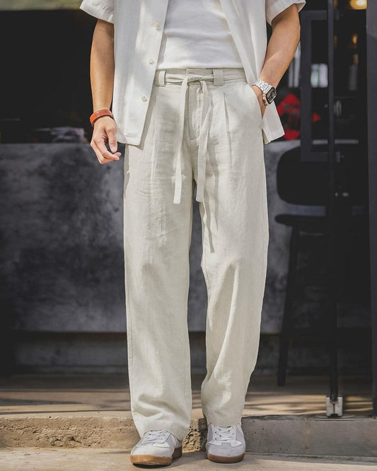 ブラドック ベルテッドワイドストレートパンツ 2578