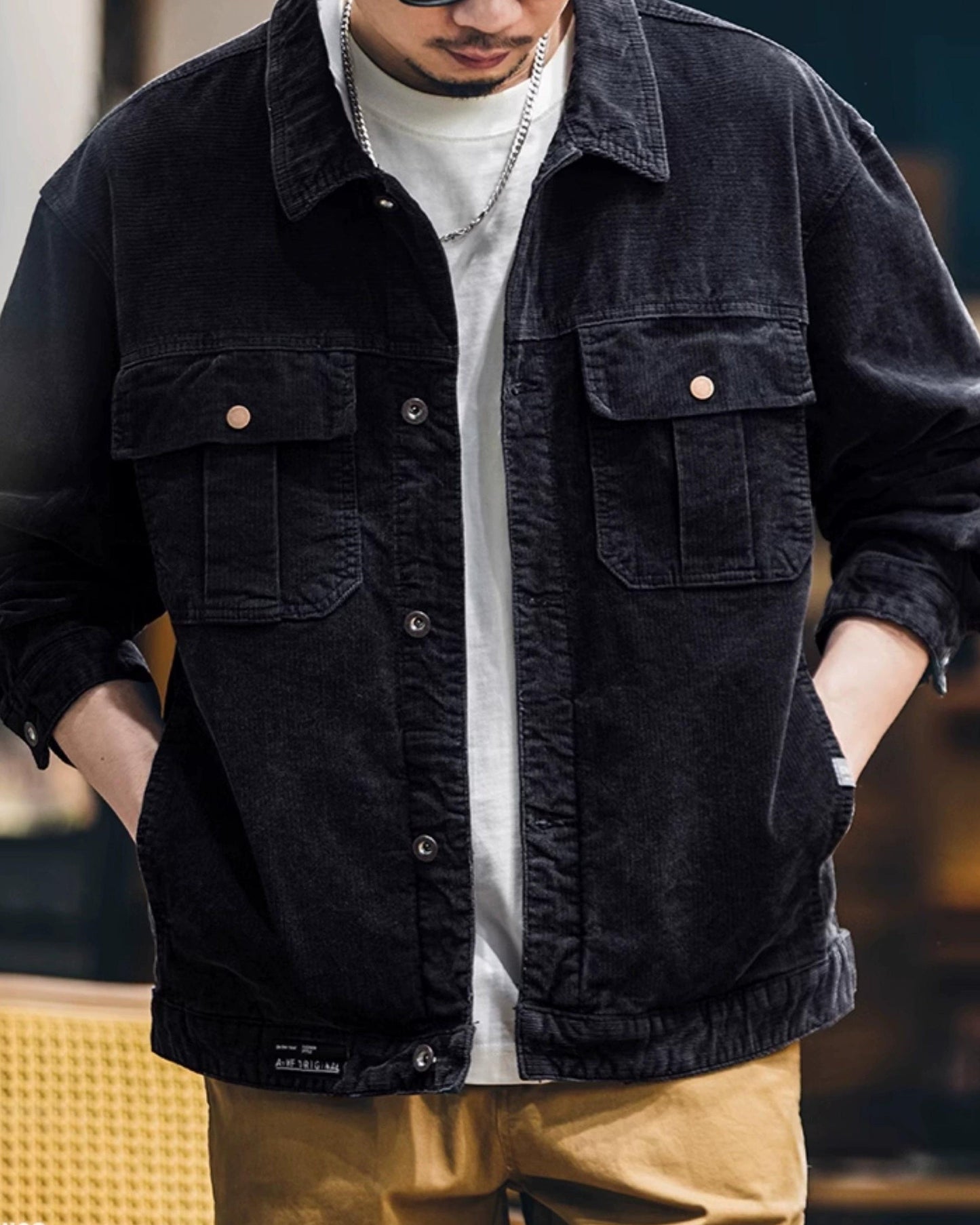 エバンズビル ダブルポケットコーデュロイワークジャケット 2342