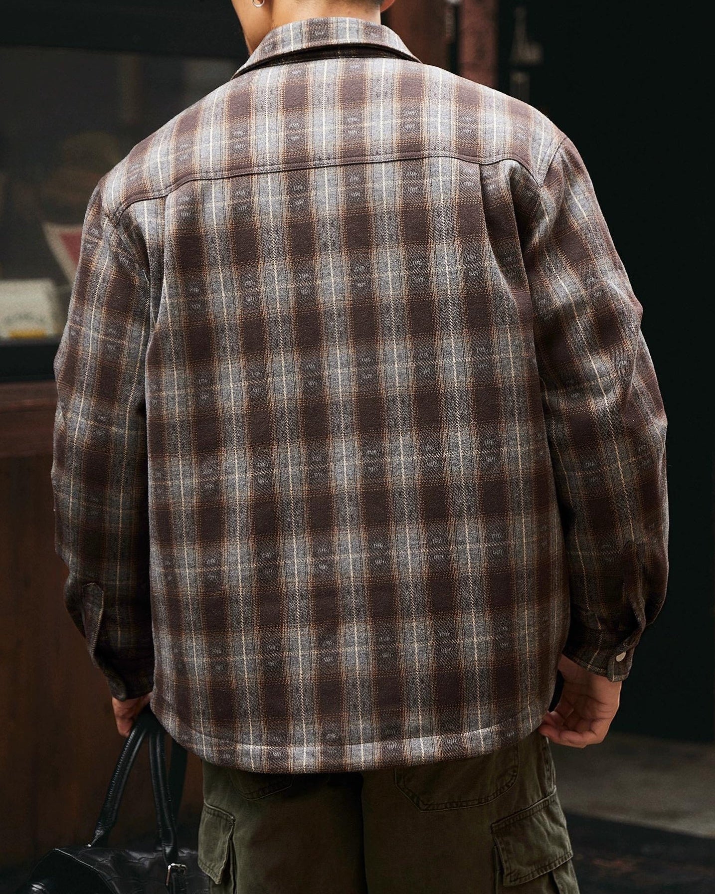 レブンワース  フランネルチェックシャツジャケット 2319