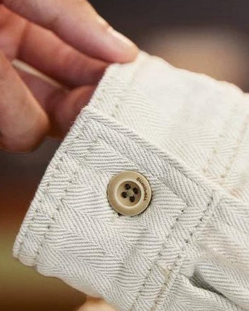 メイソンシティ ツイルヘリンボーンワークシャツブルゾン 2402