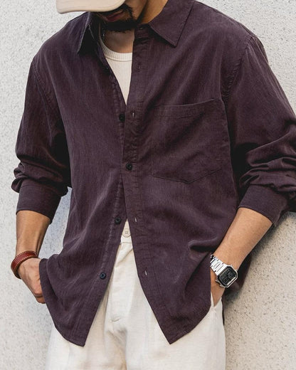 リバートン ルーズフィットシングルポケットワークシャツ 2480