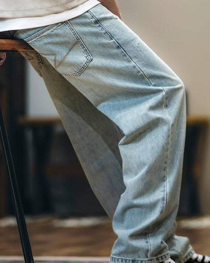 プラッツバーグ サンダーステッチワイドジーンズ 2439